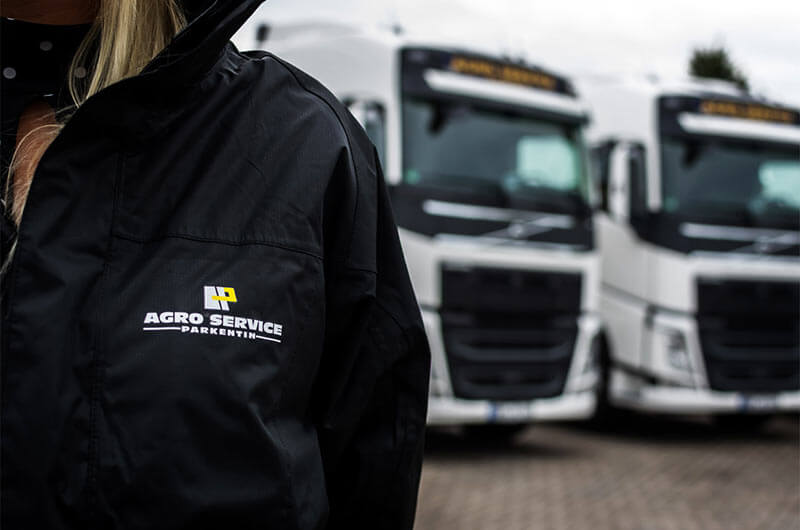 Baustofftransporte - Logistik & Transport - KG Agro-Service GmbH Parkentin & Co.